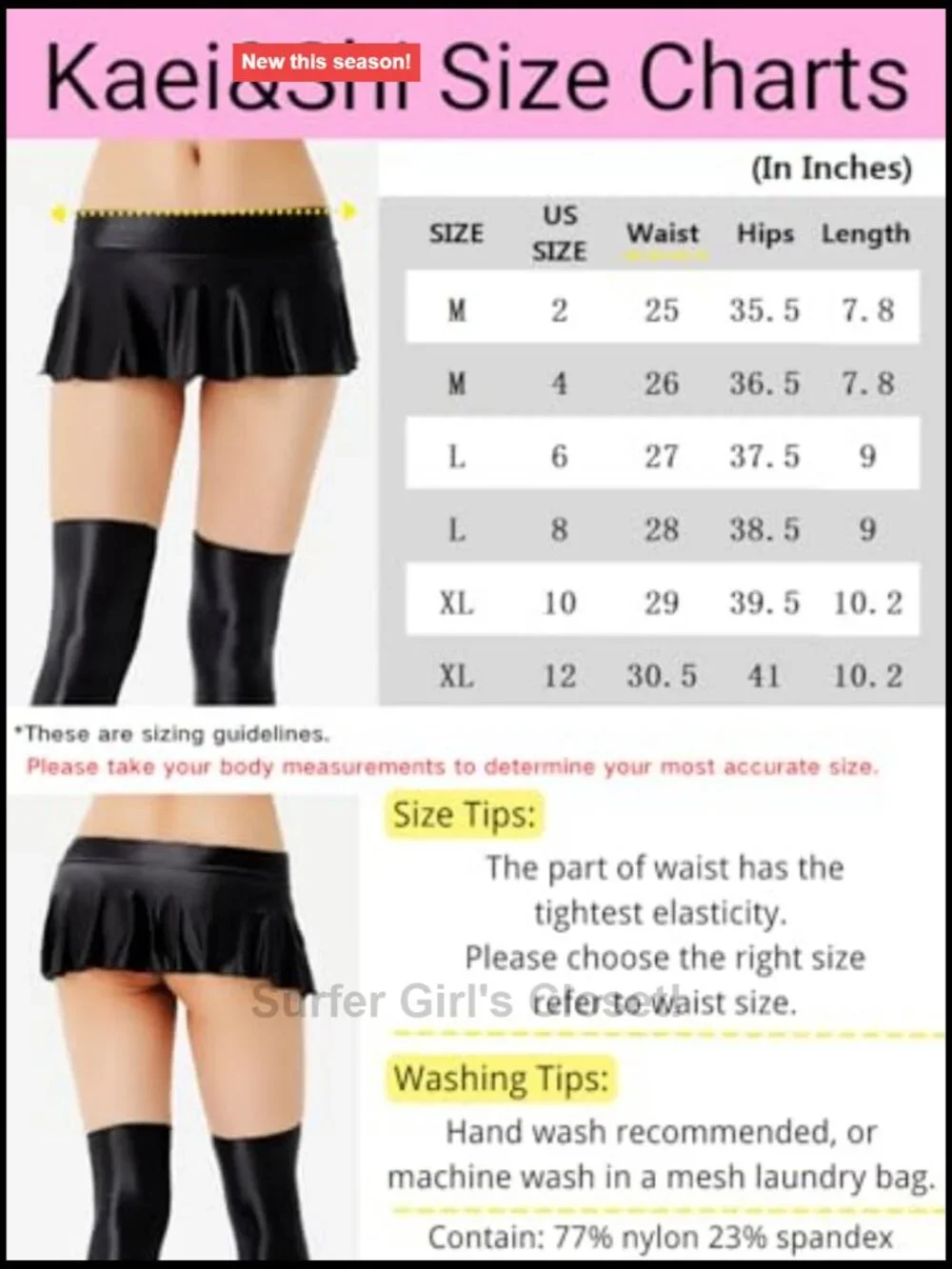 Women's Low Rise Ruffle Mini Skirt for Rave Music Festival Clubwear